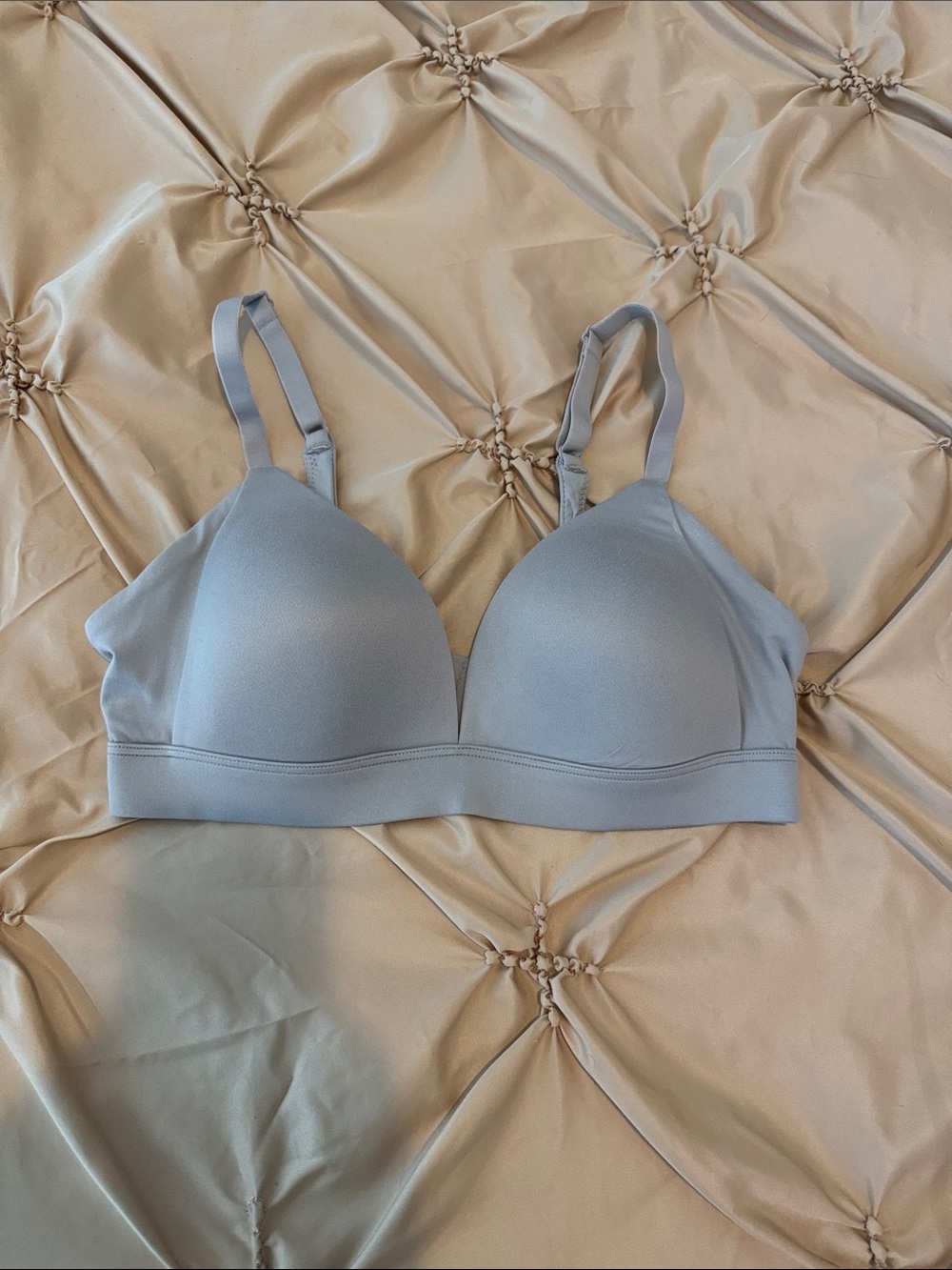 Auden Light Blue Wireless Molded Cup Bra